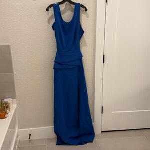 BCBGMaxAzria Royal Blue Maxi Dress